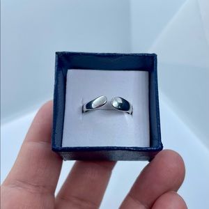 Sterling Silver Adjustable Style Ring-Dainty Ring